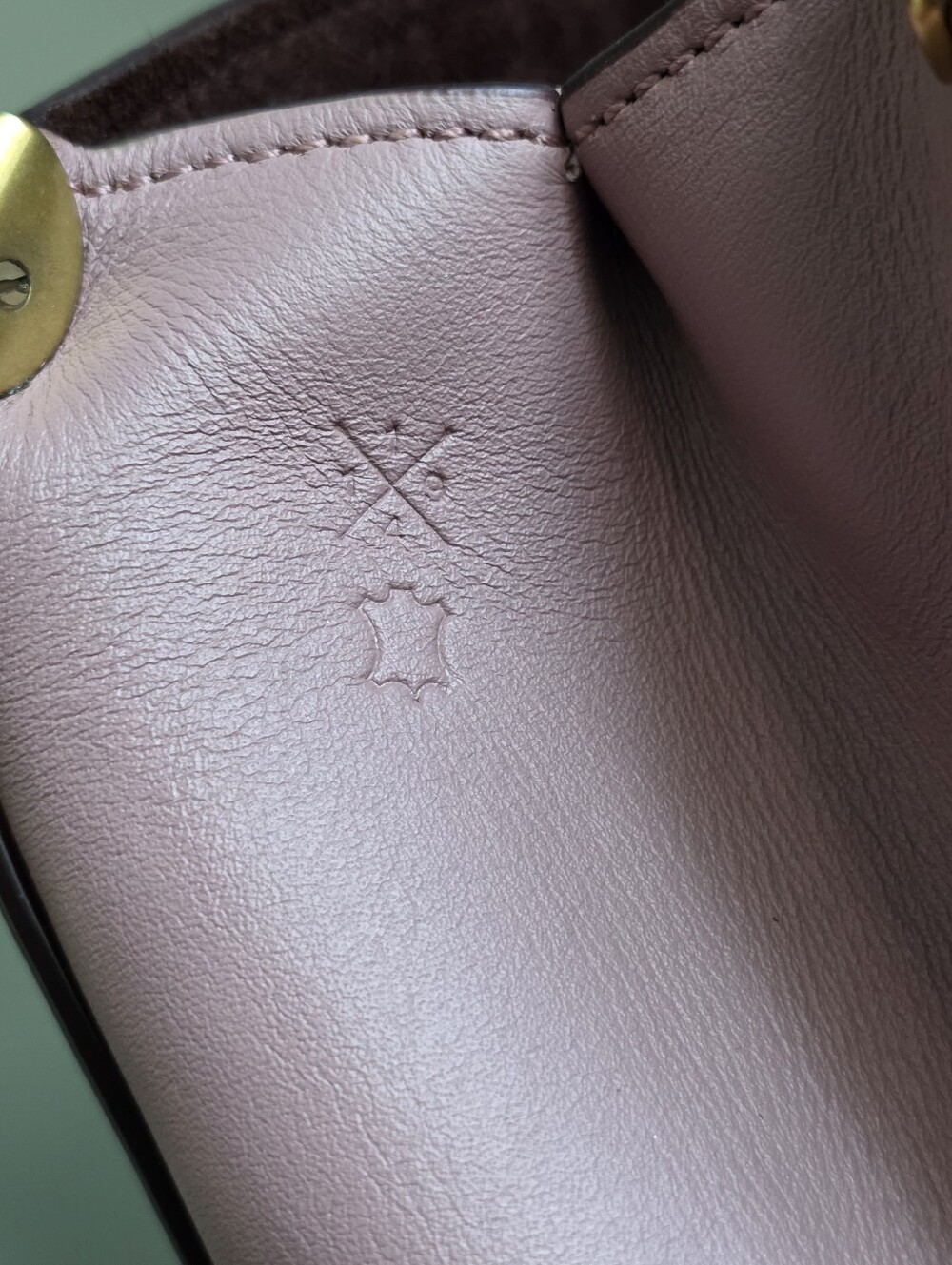 Coach 22821 Cooper Carryall Dusty Rose Glovetanned Leather Satchel Bag 1941 - Picture 9 of 16